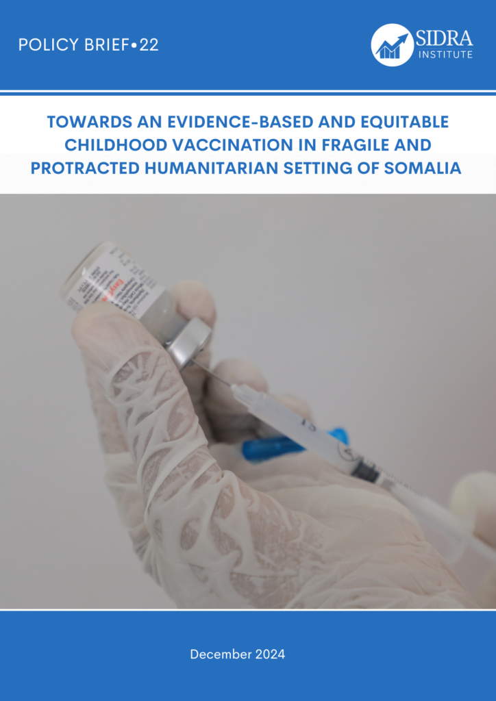 Towards an evidence-based and equitable childhood vaccination in fragile and protracted humanitarian setting of Somalia